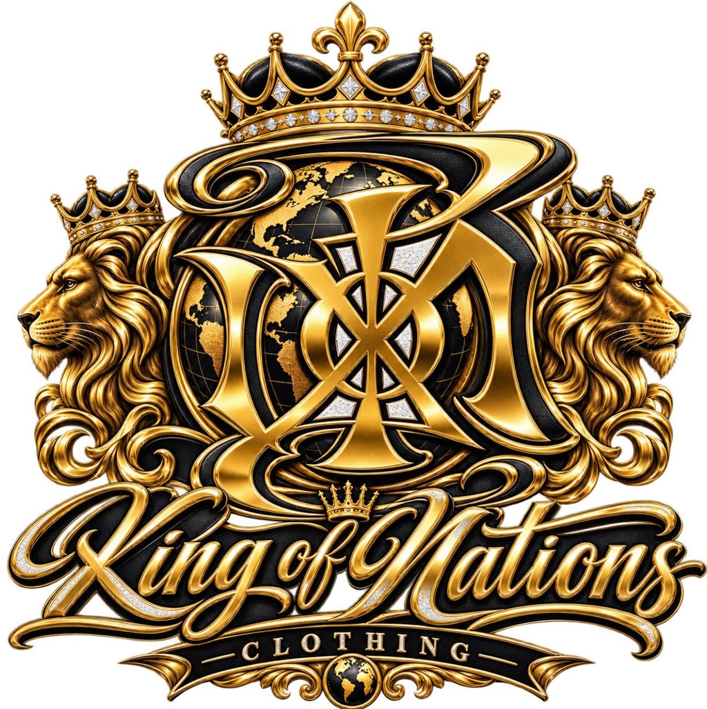 KING OF NATIONS™ — Royal Threads Imperial Lion Crest Edition